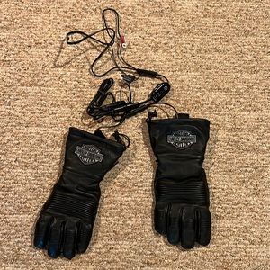 Genuine Harley-Davidson 12V Heated Motorcycle Gloves XL